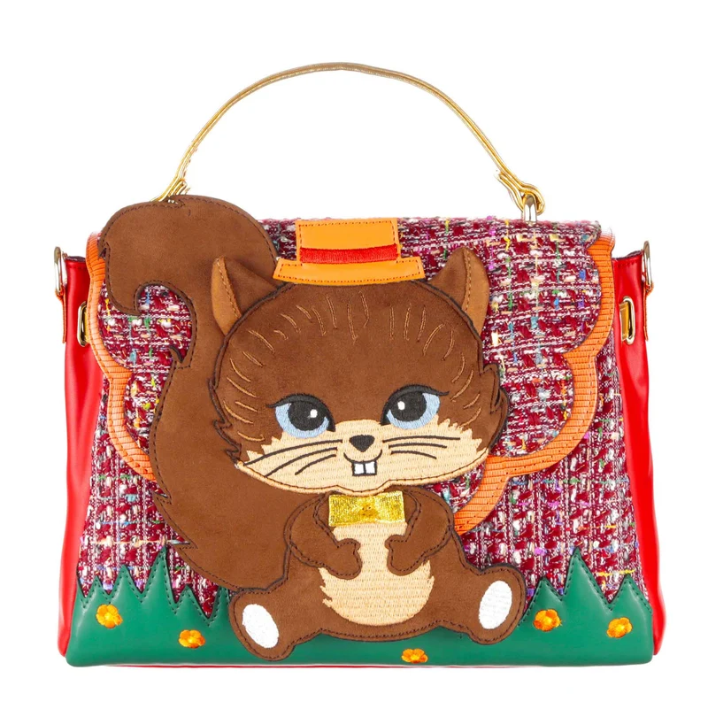 Irregular Choice Cheeky Chap Bag für Damen – Rot