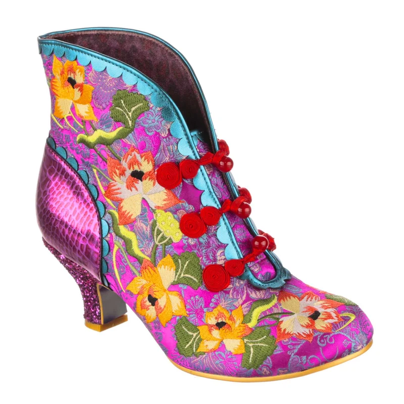 Irregular Choice Lotus Eater High Heels für Damen - Fuchsia