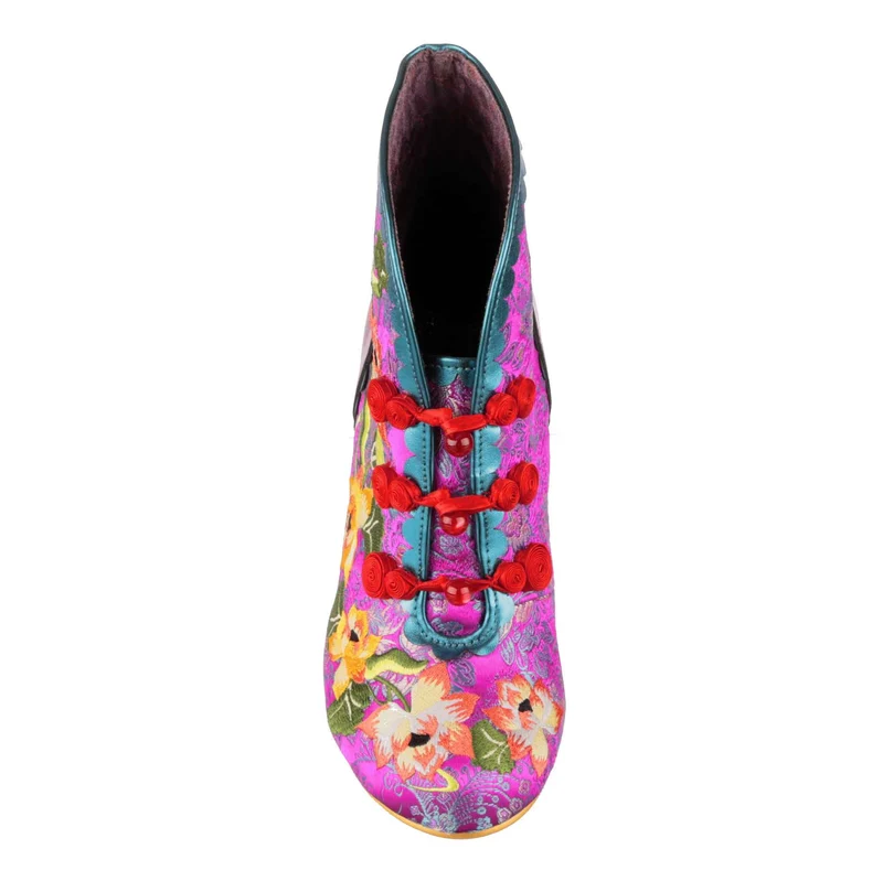 Irregular Choice Lotus Eater High Heels für Damen - Fuchsia