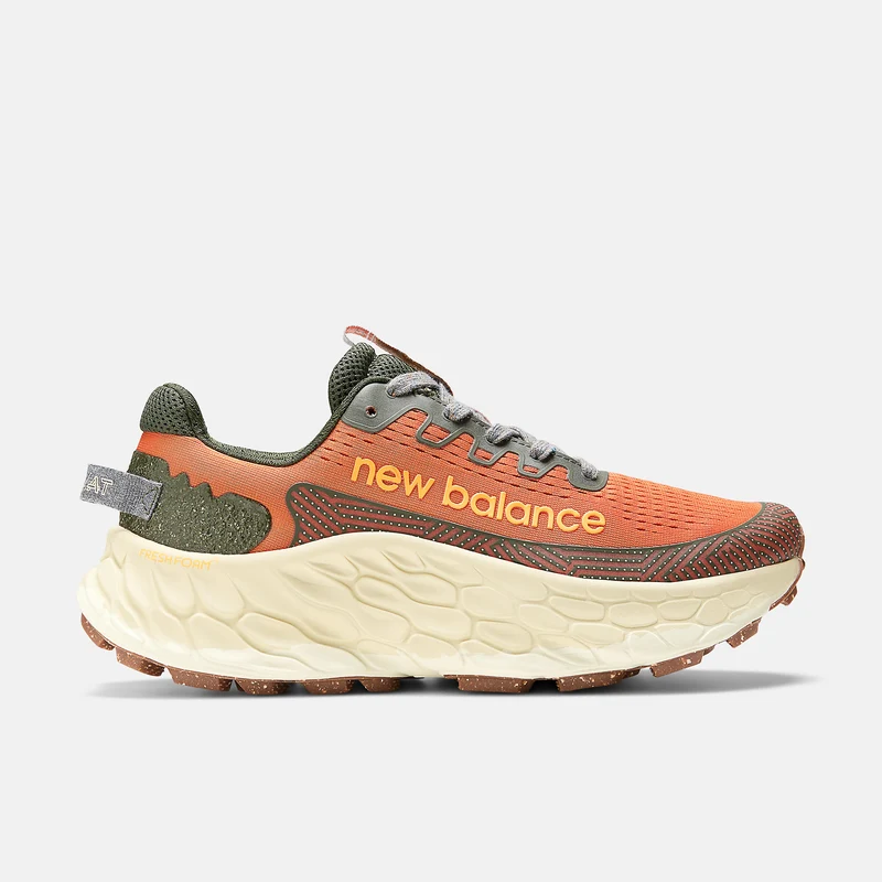 New Balance Herren Fresh Foam X More Trail v3 Trainer – Cayenne / Kombu