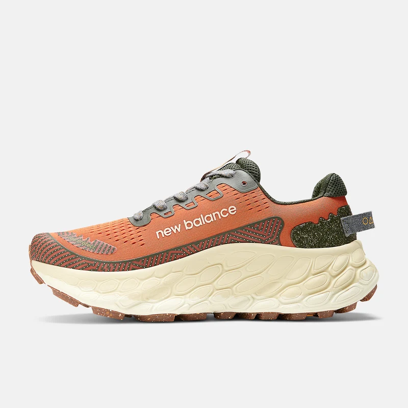 New Balance Herren Fresh Foam X More Trail v3 Trainer – Cayenne / Kombu