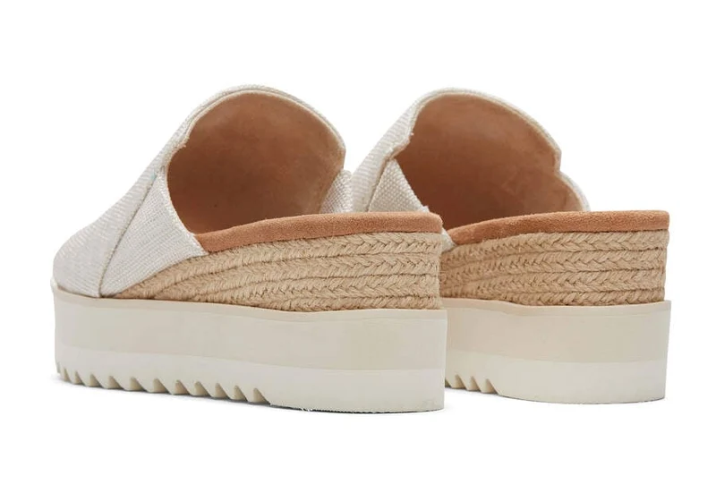 TOMS Damen Diana Mule Sandale – Natürliche Garnfärbung