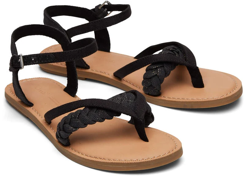 TOMS Lexie-Sandale für Damen – Schwarz