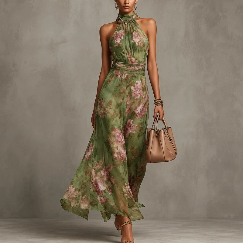Emelia - Stilvolles Boho-Maxikleid