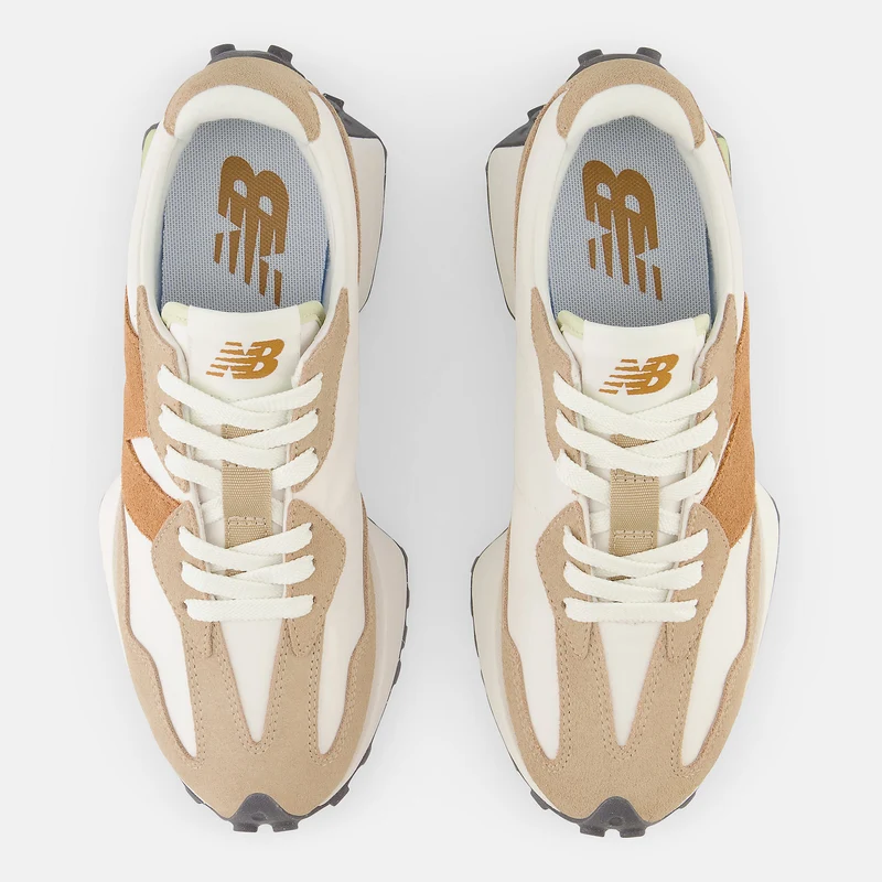 New Balance Damen 327 Fashion Trainer – Weiß / Beige