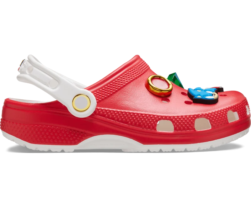 Crocs Kinder Sonic The Hedgehog Classic Clog - Rot