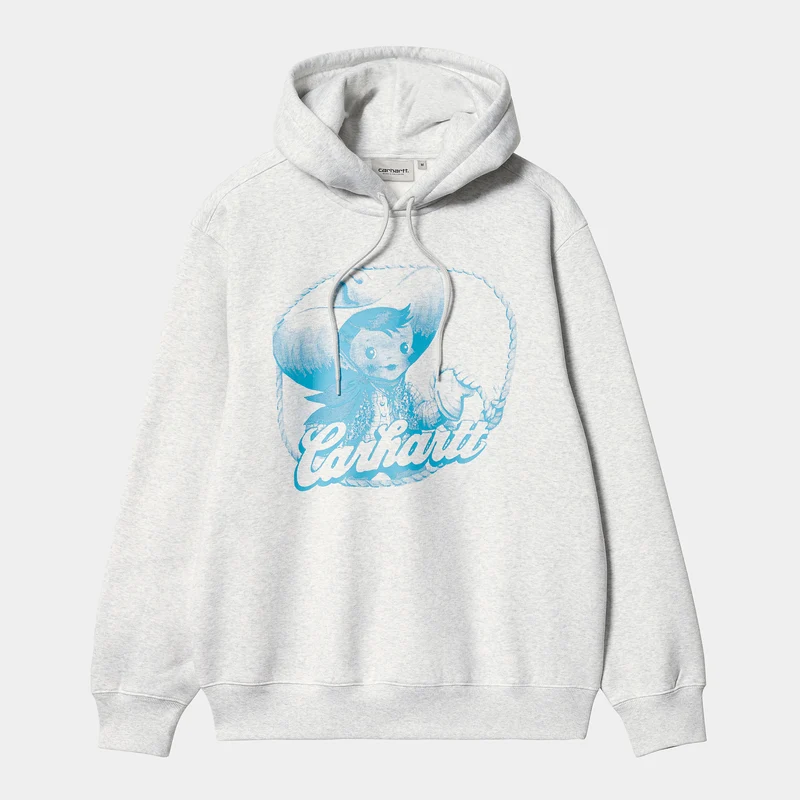 Carhartt WIP Herren Buddy Sweat Hoodie – Ash Heather