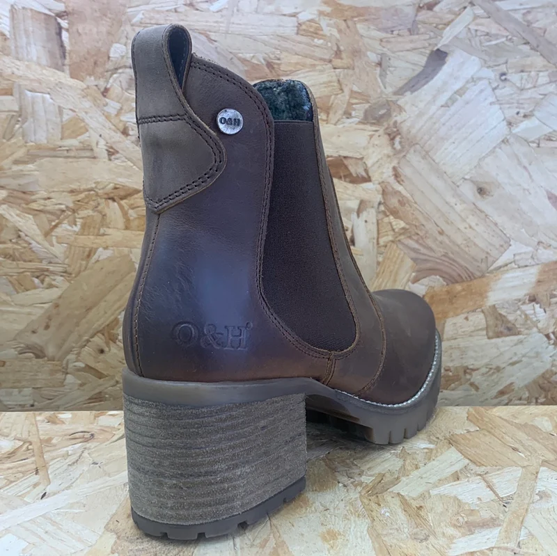 Oak & Hyde Kensington Damen Chelsea Stiefelette - Dunkelbraun