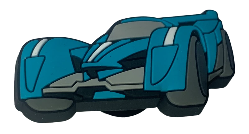 Crocs Jibbitz Hot Wheels Blauer Autoanhänger