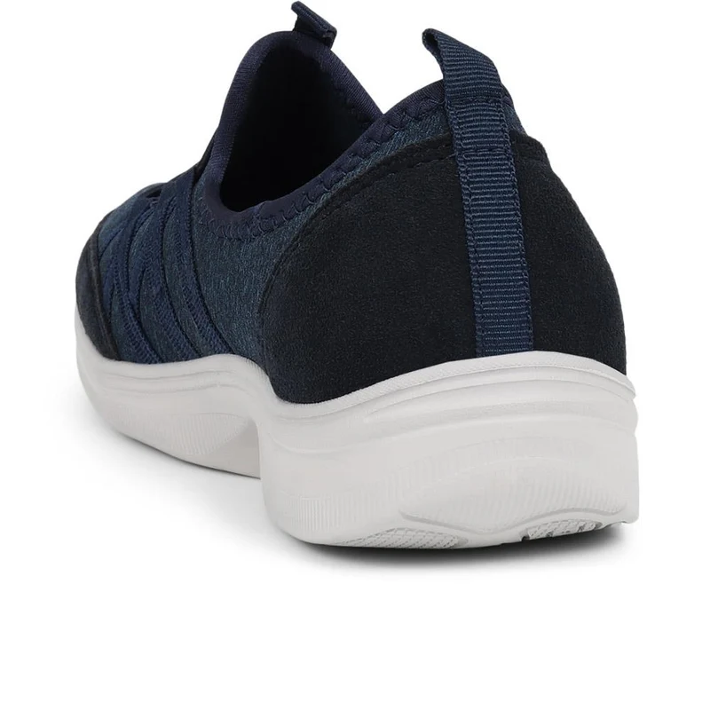 Extra Wide Bungee Lace Trainers - BIYANKA / 325 098 - Navy