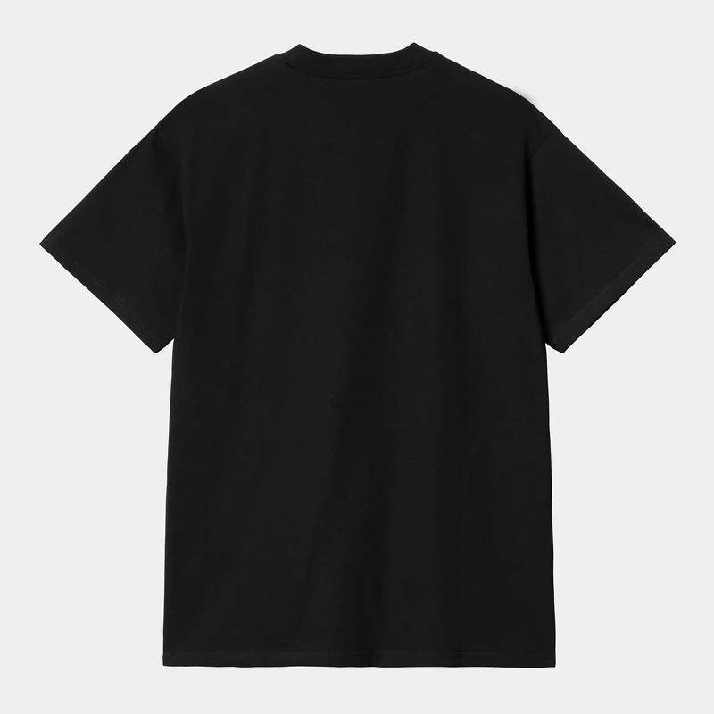 Carhartt WIP Herren Built Organic T-Shirt – Schwarz