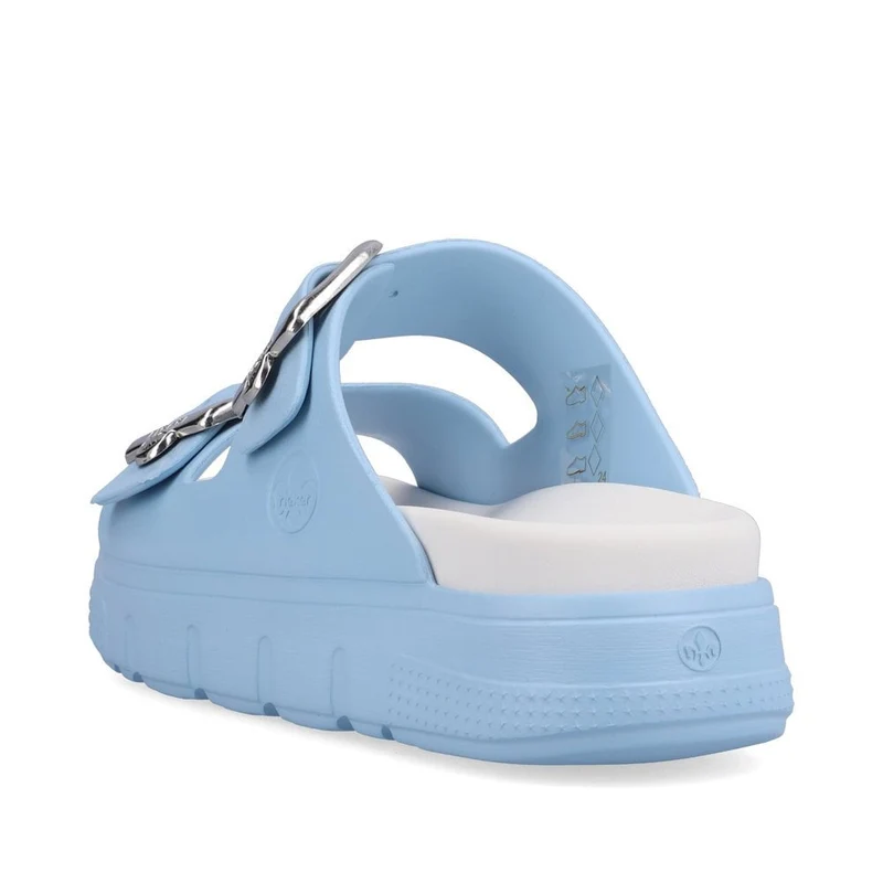 Rieker Damenmode-Sandale – Blau