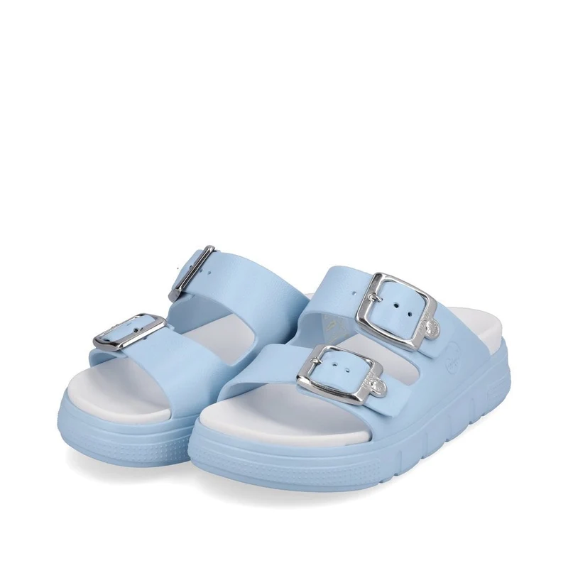 Rieker Damenmode-Sandale – Blau