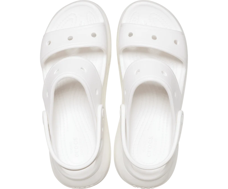 Crocs Unisex Mega Crush Sandale – Weiß
