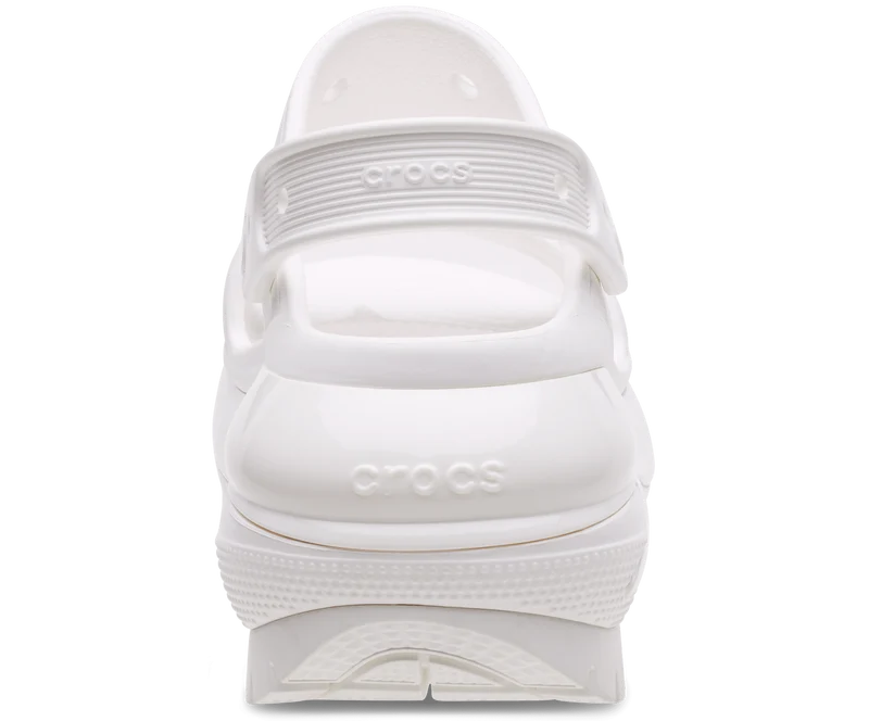 Crocs Unisex Mega Crush Sandale – Weiß