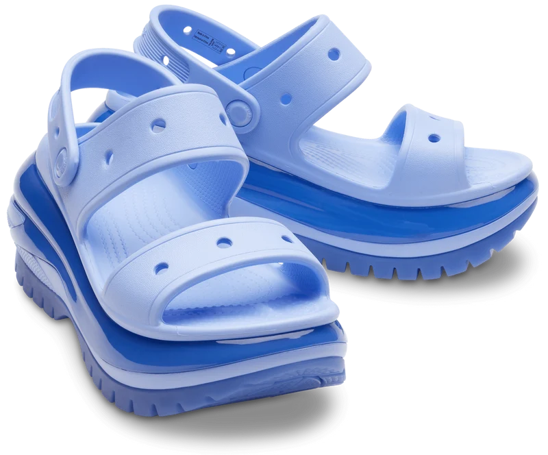Crocs Unisex Mega Crush Sandale – Moon Jelly