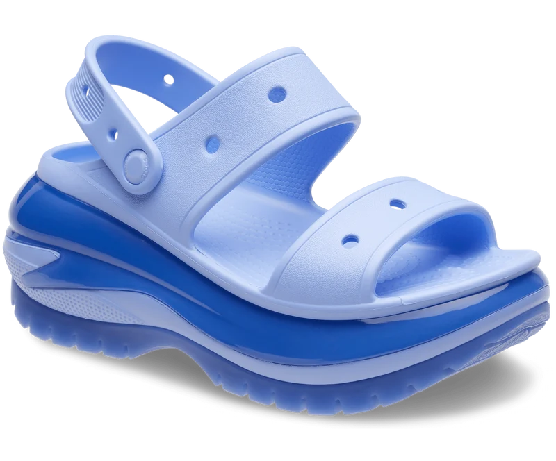 Crocs Unisex Mega Crush Sandale – Moon Jelly