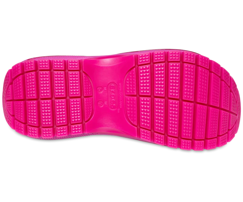 Crocs Unisex Mega Crush Sandale – Saftrosa