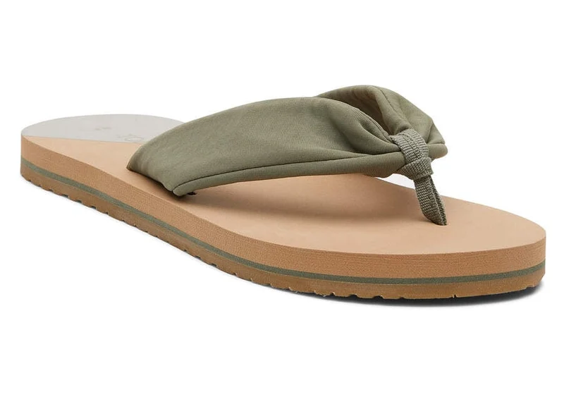 TOMS Damen Piper Eco Flip Flop – Vetivergrau