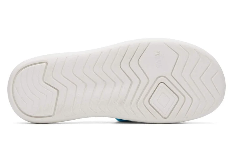 TOMS Alpargata Mallow Terry Pantoletten für Damen – Blau