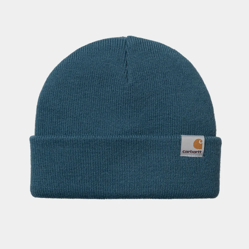 Carhartt WIP Unisex Stratus Low Beanie – Preußischblau