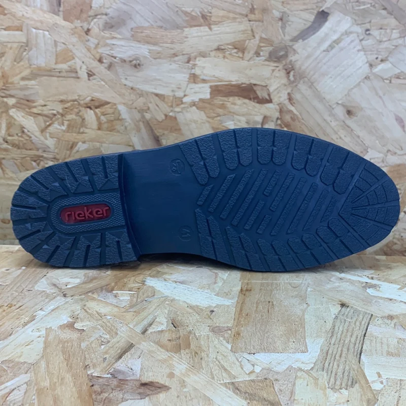 Rieker Herrenleder Chelsea Stiefel - Braun