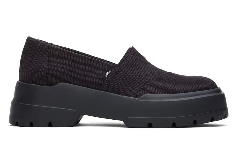 TOMS Alpargata Combat Low-Schuhe für Damen – Schwarz