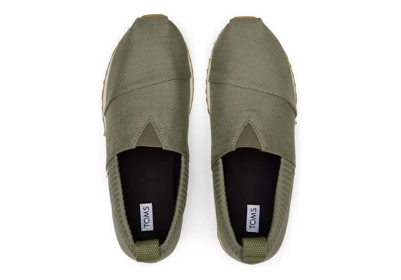 TOMS Alpargata Resident Eco-Trainer für Damen – Vetivergrau