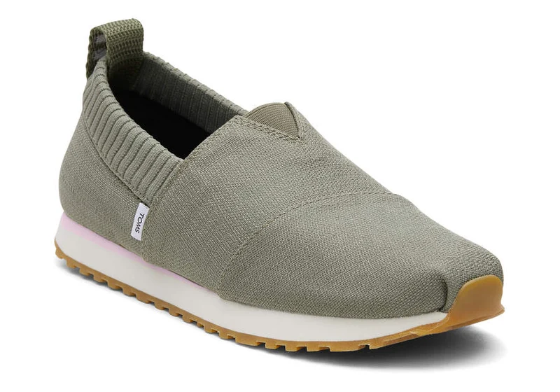 TOMS Alpargata Resident Eco-Trainer für Damen – Vetivergrau