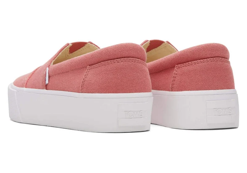 TOMS Damen Alpargata Fenix ​​Plateau-Slip-On-Trainer – Faded Rose