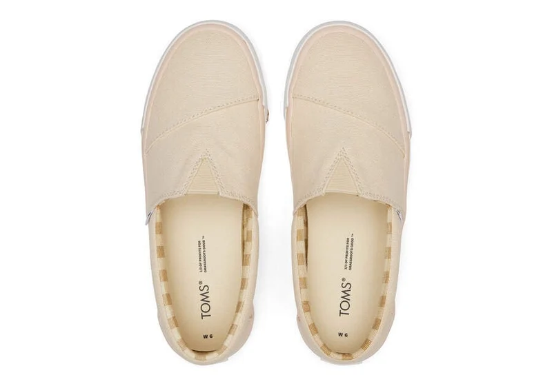 TOMS Damen Alpargata Fenix ​​Slip-On-Trainer – Beige