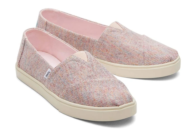 TOMS Alpargata Cupsole Slip-On-Sneaker für Damen – Pink Metallic