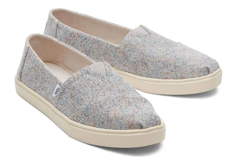 TOMS Alpargata Cupsole Slip-On-Sneaker für Damen – Wolkengrau