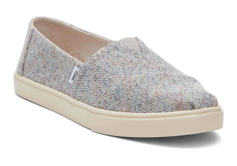 TOMS Alpargata Cupsole Slip-On-Sneaker für Damen – Wolkengrau