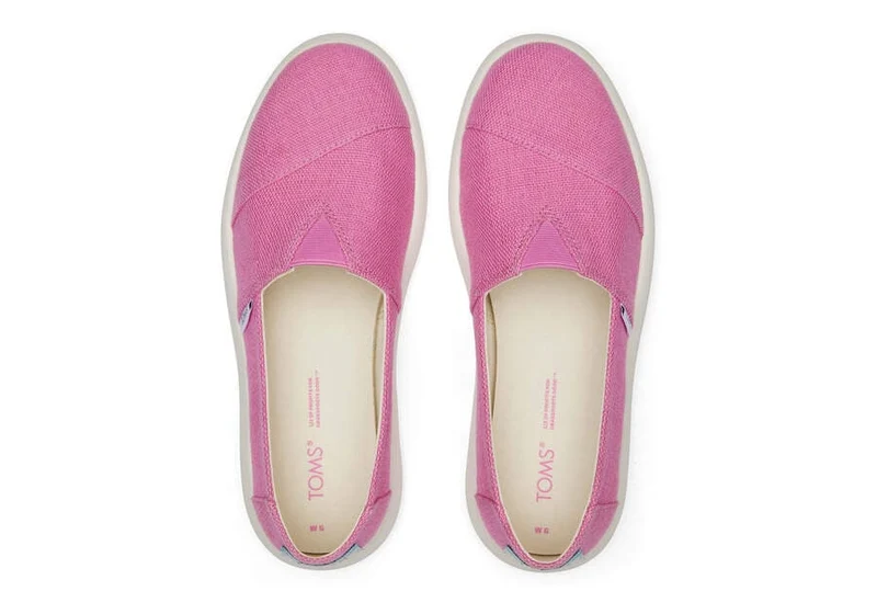 TOMS Alpargata Mallow Eco Heritage-Trainer für Damen – Rosa