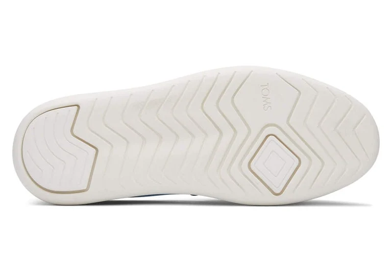 TOMS Alpargata Mallow Eco Heritage Canvas-Trainer für Damen – Inselblau