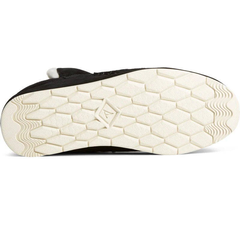 Sperry Damen Moc-Sider Lederstiefelette - Schwarz