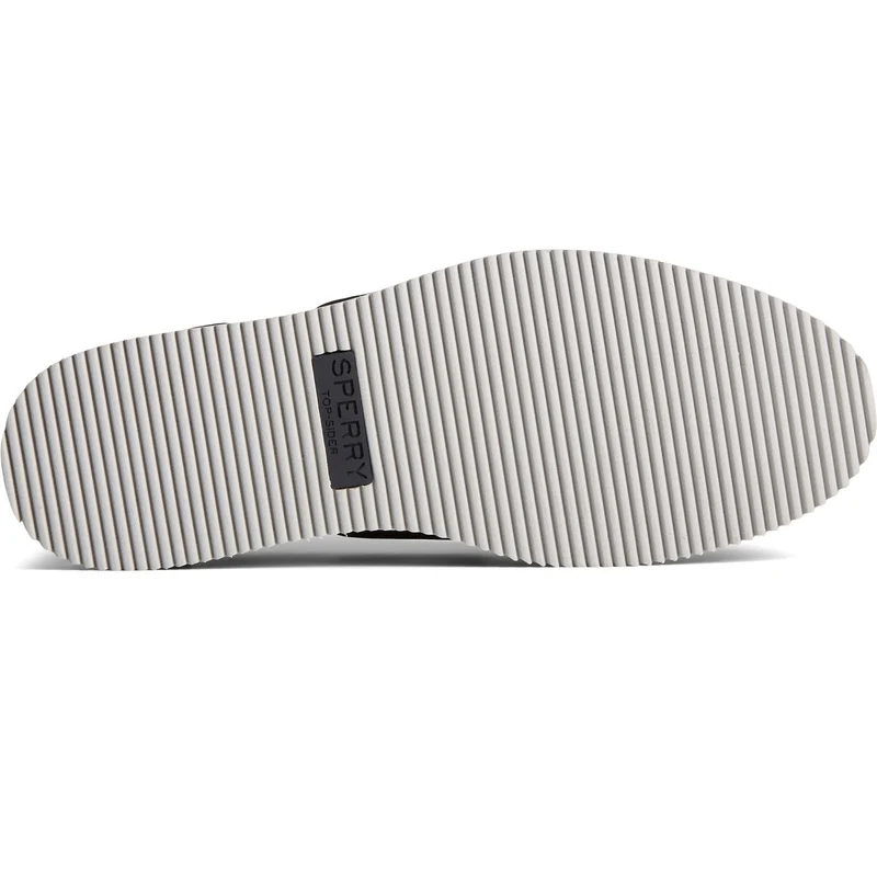 Sperry Authentische Original Stacked Bootsschuhe für Damen – Schwarz
