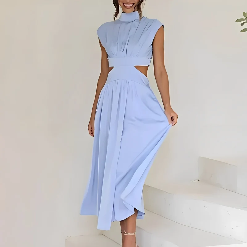 Isabella - Stilvolles Ärmelloses Kleid