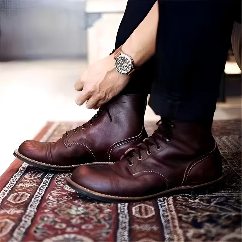 Hanzo - Traditionelle Herren-Schnürstiefel