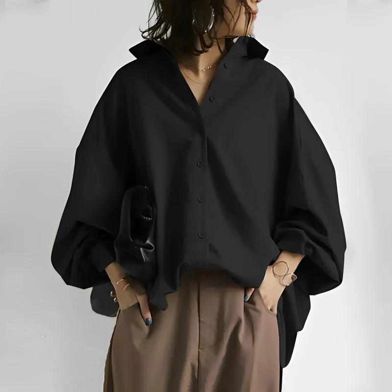 Brittney - Lässige Oversized-Bluse