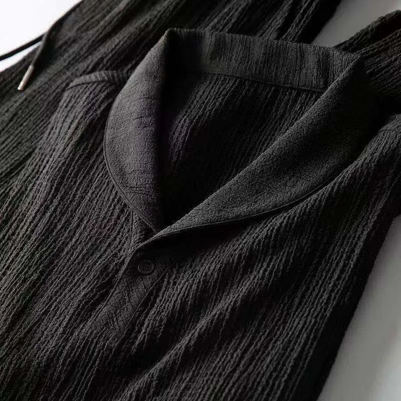 Luca - Shirt mit kurzen Ärmeln und Hose mit flexiblem Bund
