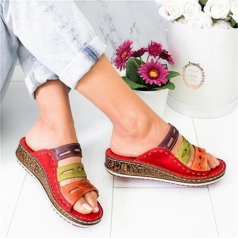 Stella - Keilabsatzsandalen