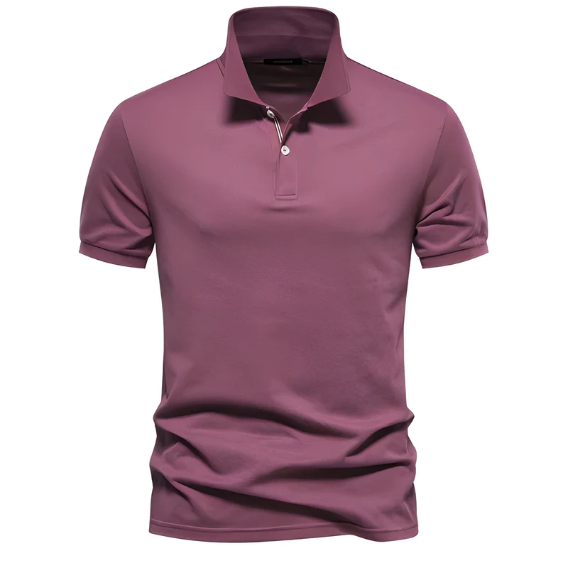 Alfred - Stilvolles Herren-Polo mit kurzen Ärmeln