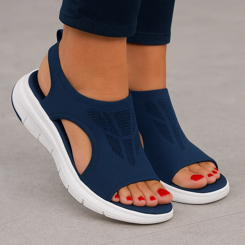 Mila - Keilsohlen-Sandalen