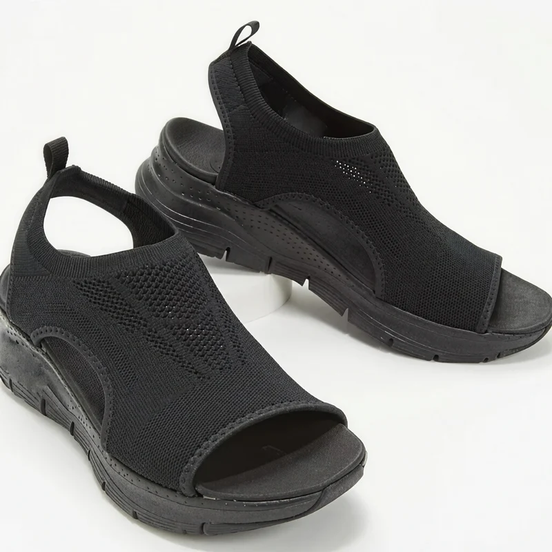 Mila - Keilsohlen-Sandalen