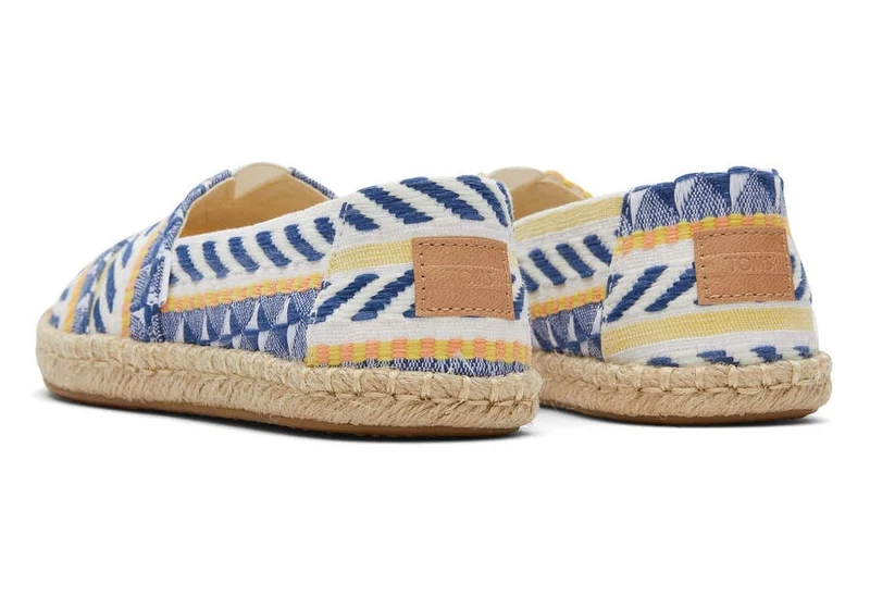 TOMS Damen Alpargata Global Jaquard Rope Espadrille – Natur