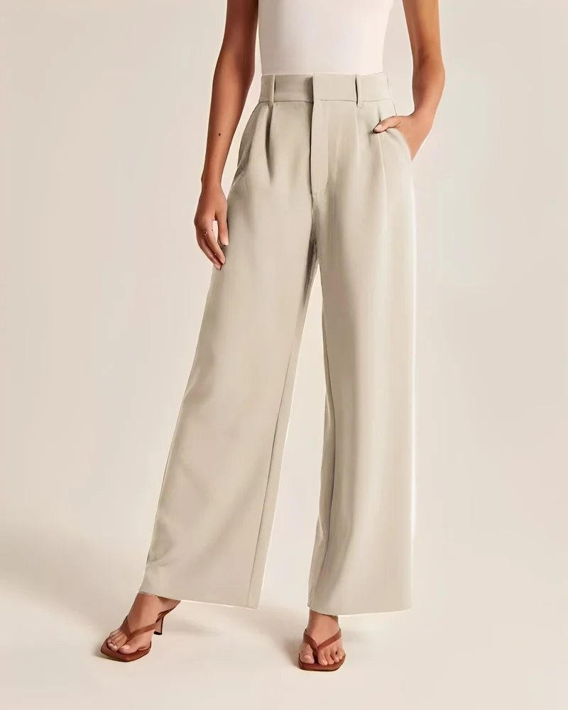 Ruth - Elegante Hose mit weitem Bein für Damen