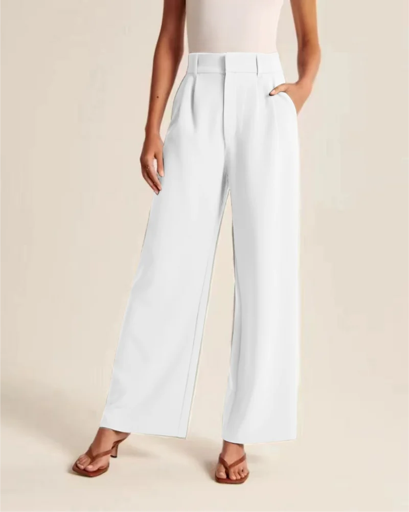 Ruth - Elegante Hose mit weitem Bein für Damen