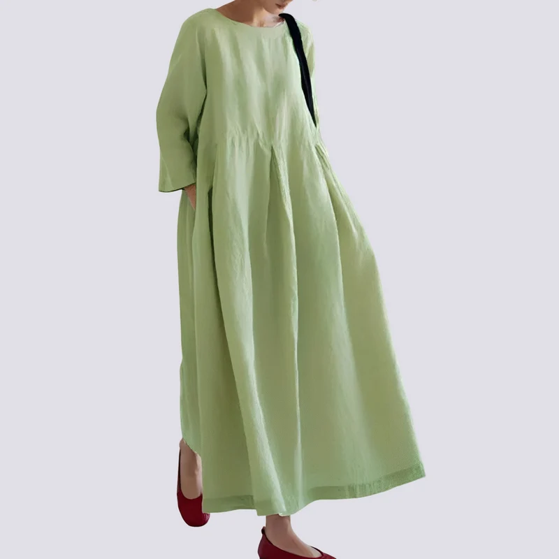 Veronica - Lockeres Kleid mit Taschen für Damen